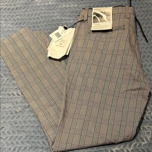 Projek Raw Men's Gray Plaid Dress Pants